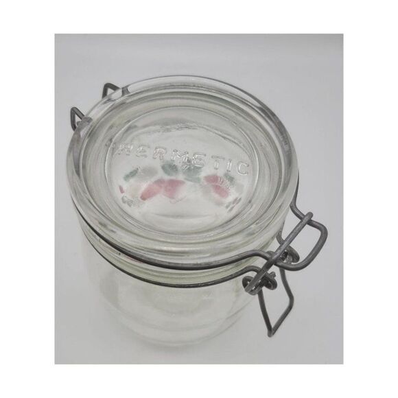 Vintage Carlton Glass Strawberry Jar - Picture 4 of 6